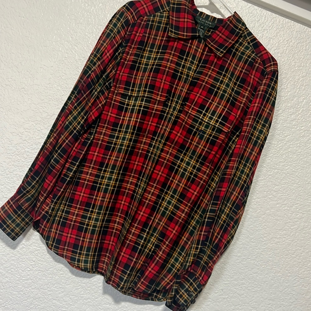 Ralph Lauren button down shirt, size 12